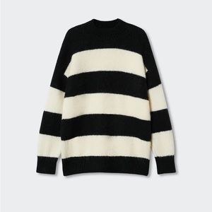NWT Mango Oversized Striped Sweater 4X